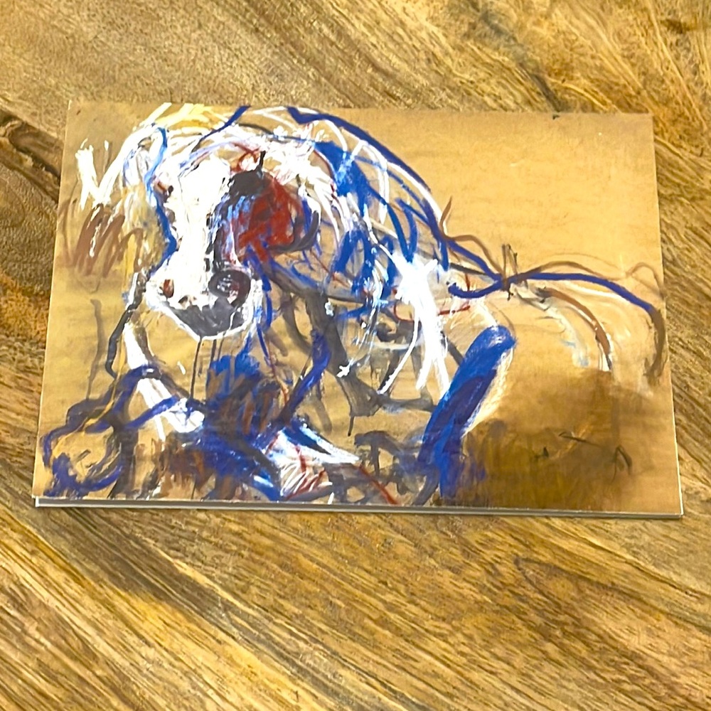 Small Artist Print of Original Oil Painting -
“For Adam” by Artist Hanna…